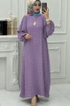 Kumsal Elbise Lila