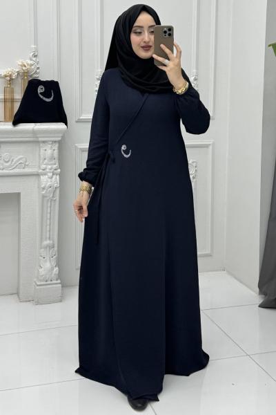 Mihri Namaz Elbise Lacivert