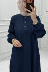 Naz Elbise Kot Lacivert