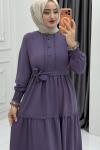 Nefes Elbise Lila