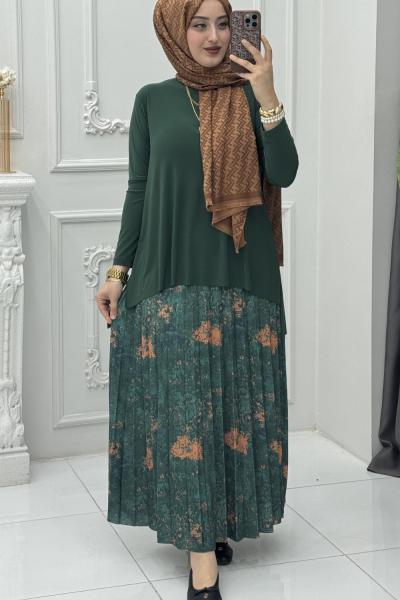 Peri Etek Takım Zümrüt