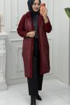 Seher Hırka Bordo