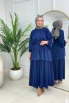 AYCAN ETEKLİ TAKIM - LACİVERT