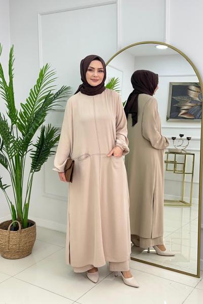 ELEGANCE TAKIM - BEJ