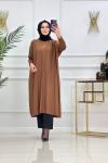 EVİN TRİKO TUNİK-SÜTLÜ KAHVE