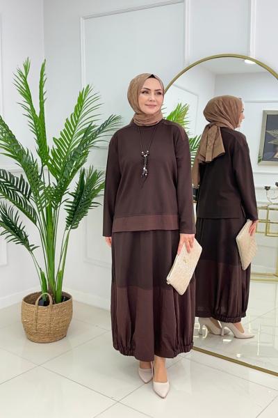 HÜLYA ETEKLİ TAKIM - ACI KAHVE