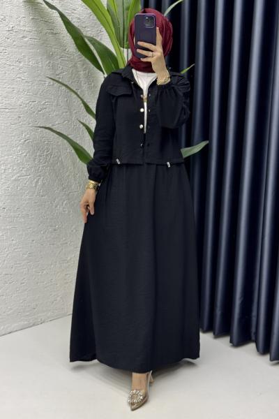 Başak Etekli Takım Tesettür Giyim