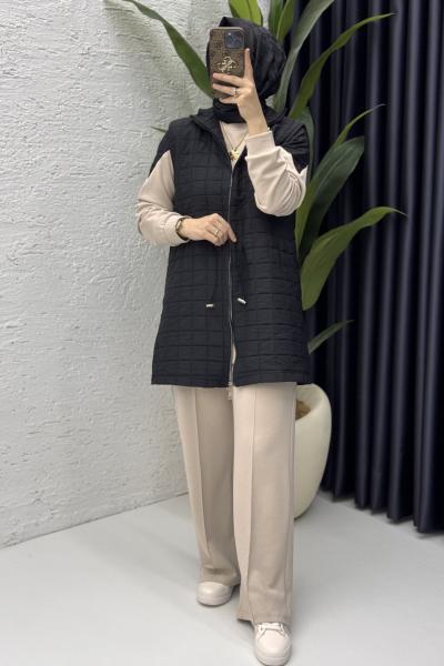 Deniz Üçlü Takım Tesettür Giyim