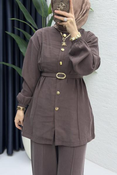 Firuze Pantolon Takım