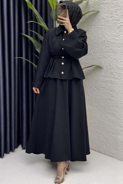 Nihal Etekli Takım Tesettür Giyim