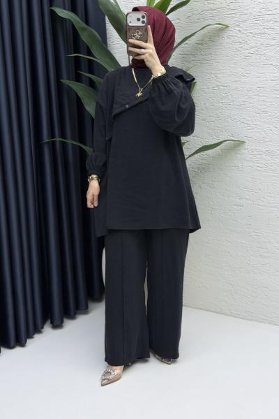 Rezzan Pantalonlu Takım Tesettür Giyim
