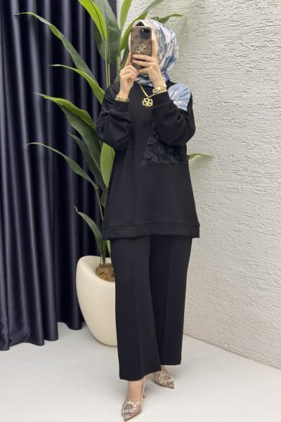 Rose İkili Takım Tesettür Giyim