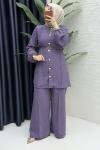 Zennup Pantalonlu Takım Tesettür Giyim