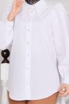 Balon Kol Gömlek Beyaz Beyaz
