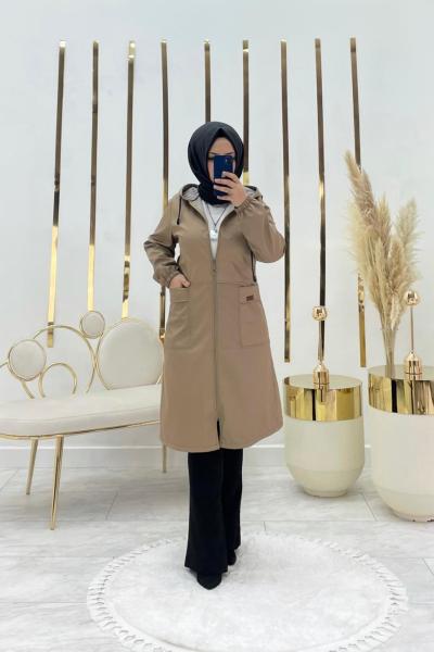 Elçin Tesettür Trenç Taş Taş