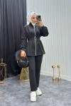 Gizem Takım Siyah Siyah