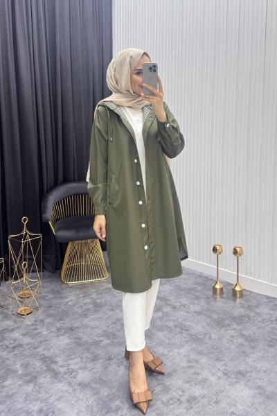 İrem Trenç Haki Haki