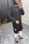 Jasmin Tunik Siyah  Siyah