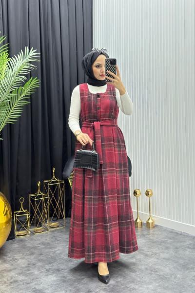 Kumru Jıle Takım Kırmızı Kırmızı