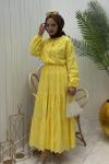 Magnolya Etekli Takım Sarı Sarı