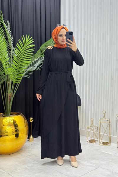 Matmazel Elbise Siyah