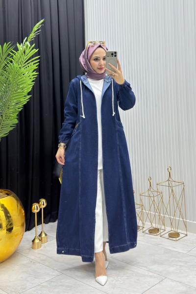 Nergız Kot Kap Lacivert Lacivert