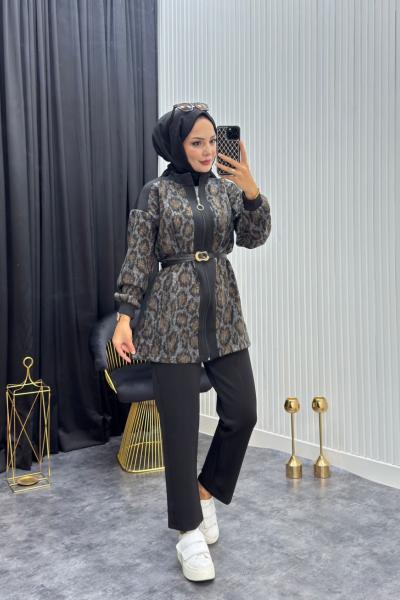 Nur Takım Siyah Siyah