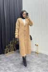 Örgü Desen Hırka Camel Camel