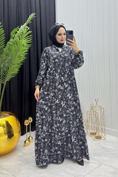 Rüya Elbise Siyah Siyah