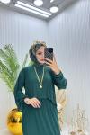 Selma Tesettür Takım Zümrüt Zümrüt