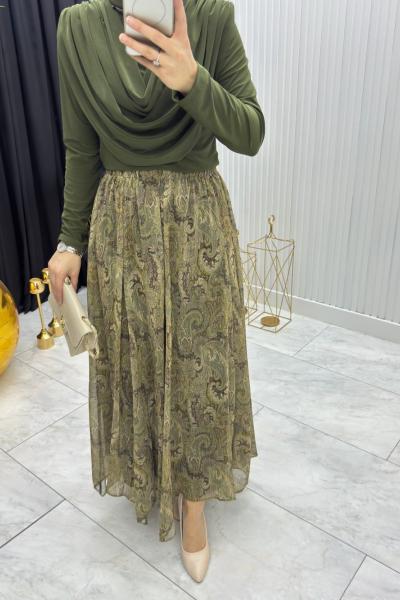 Serpil Sany Tunik Haki Haki