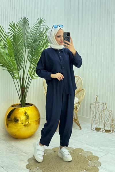 Tuğçe Takım Lacivert  Lacivert