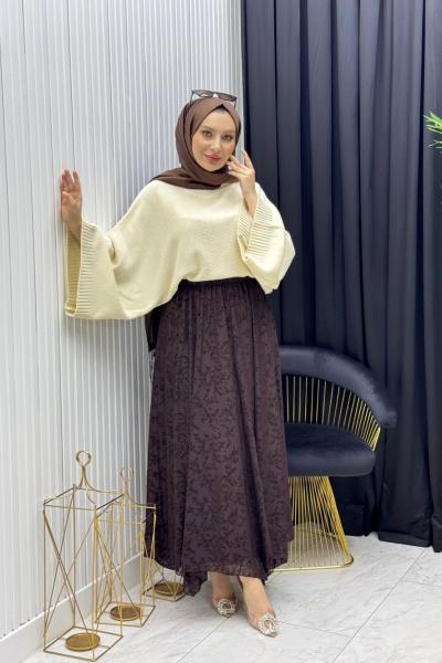 Yasmin Takım Kahverengi  Kahverengi