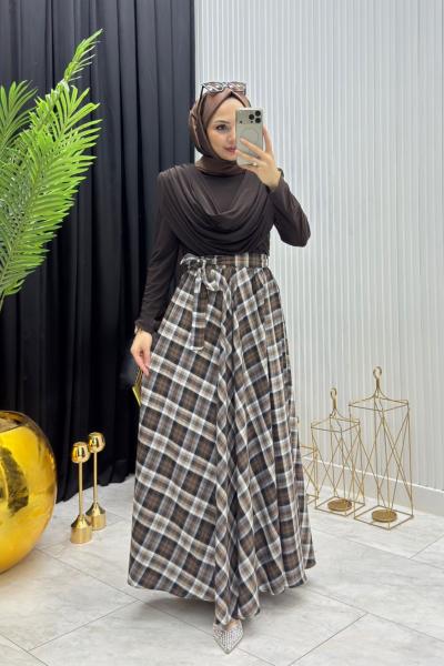 Yonca Takım Kahverengi Kahverengi