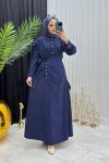 Zarafet Elbise Lacivert  Lacivert